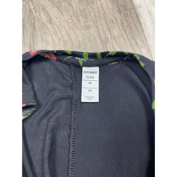 Set of 2 Old Navy Luxe Tank Tops Medium Floral Sleeveless Blouse - Picture 6 of 11